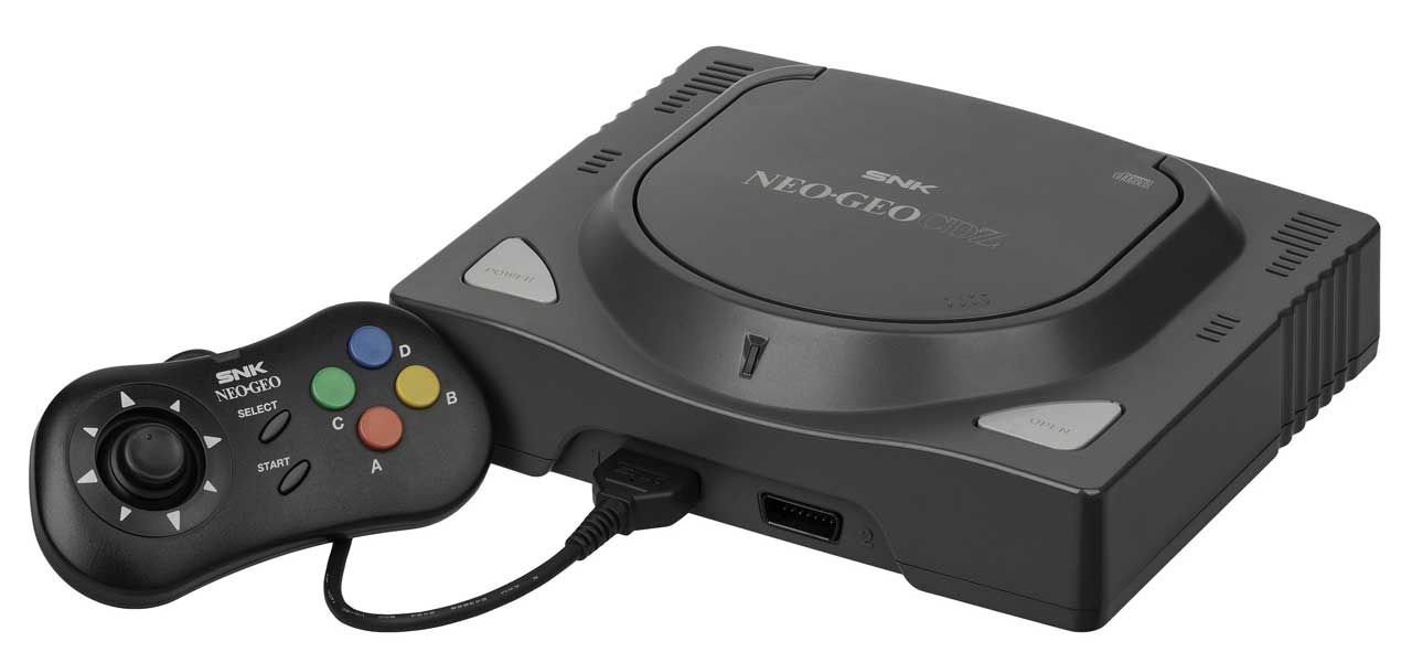 Neo Geo CDZ wController FL-La console Neo-Geo de SNK, une légende du jeu vidéo-Rabbits Games Neo geo, jeux video, arcade, caractéristiques, SNK,