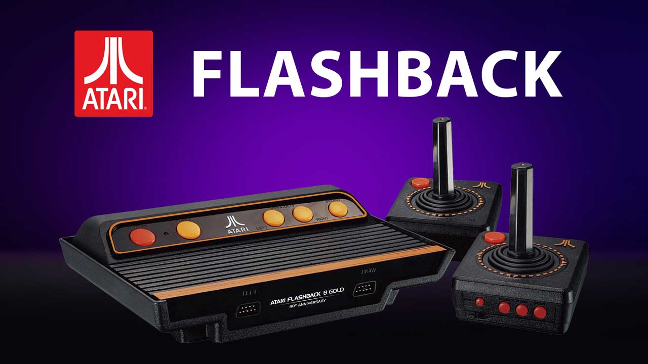 Atari Flashback, console rétro, jeux classiques, jeux classiques préinstallés, années 80,