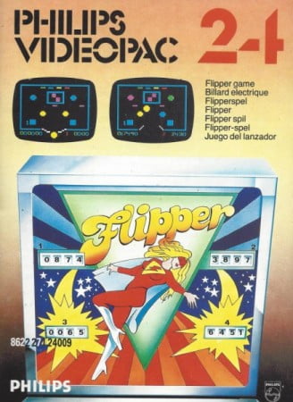 philips videopac 24 flipper game e126886-Philips Videopac : une console de jeu innovante-Rabbits Games Philips Videopac : une console de jeu innovante-Autres-Console