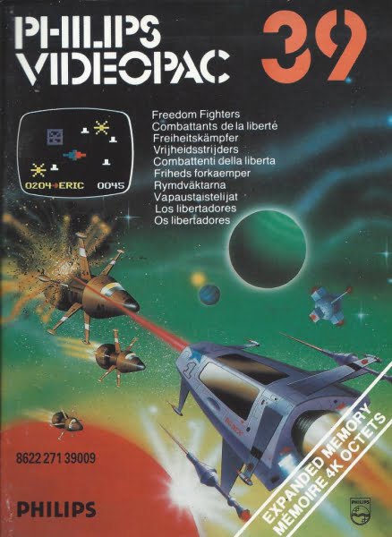 philips videopac g7000 game 39 freedom fighters wi e114031-Philips Videopac : une console de jeu innovante-Rabbits Games Philips Videopac : une console de jeu innovante-Autres-Console