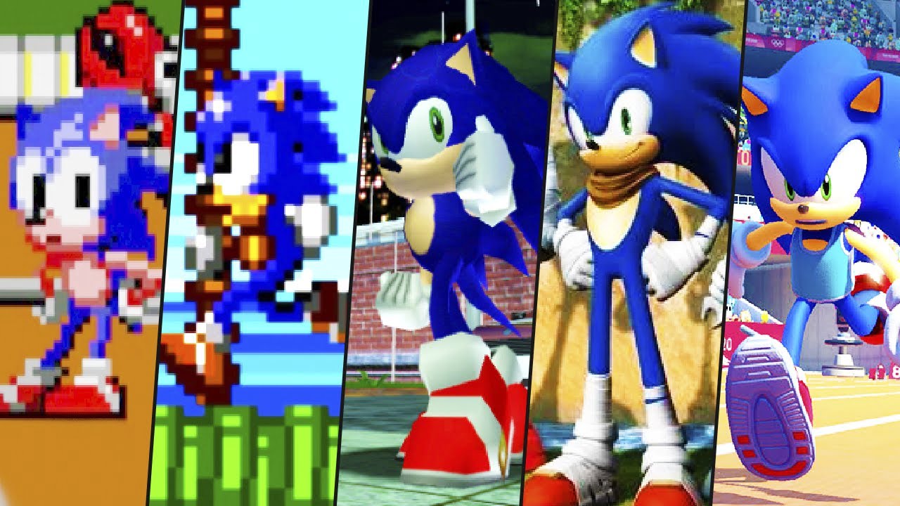 sonic rabbits games-L'évolution des jeux vidéo-Rabbits Games Évolution Des Jeux Vidéo