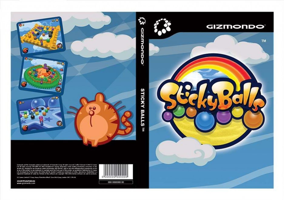 sticky balls gizmondo rabbitsgames 002-Gizmondo : La console portable méconnue-Rabbits Games Gizmondo : La console portable méconnue-Autres-Console