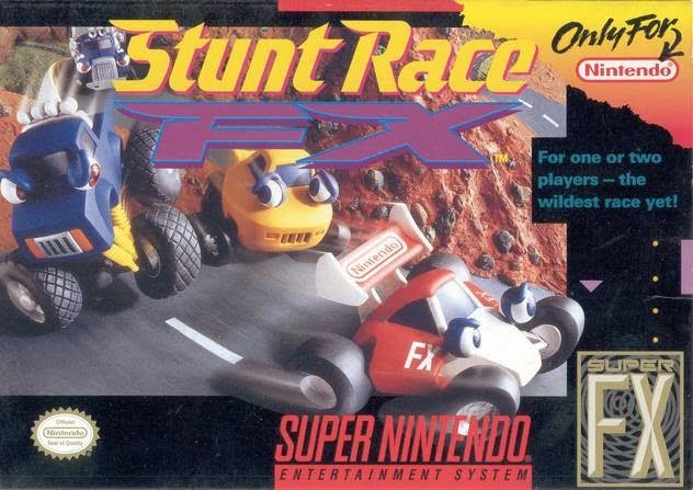 stunt race fx snes-Qu’est-ce que le Super FX de la Super Nintendo ?-Rabbits Games Super FX de la Super Nintendo, console Super Nintendo, processeur graphique, jeux vidéo, jeux en 3D,
