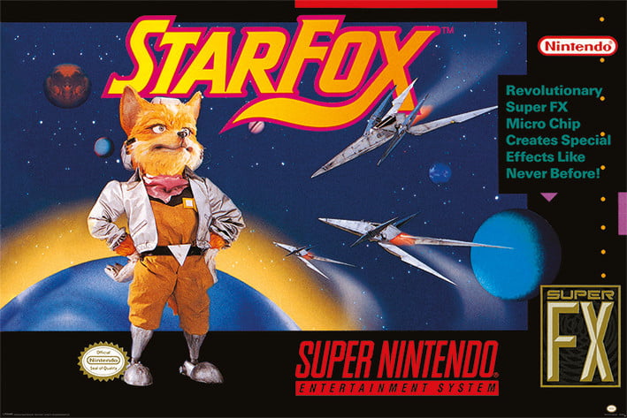 super nintendo star fox-Qu’est-ce que le Super FX de la Super Nintendo ?-Rabbits Games Super FX de la Super Nintendo, console Super Nintendo, processeur graphique, jeux vidéo, jeux en 3D,
