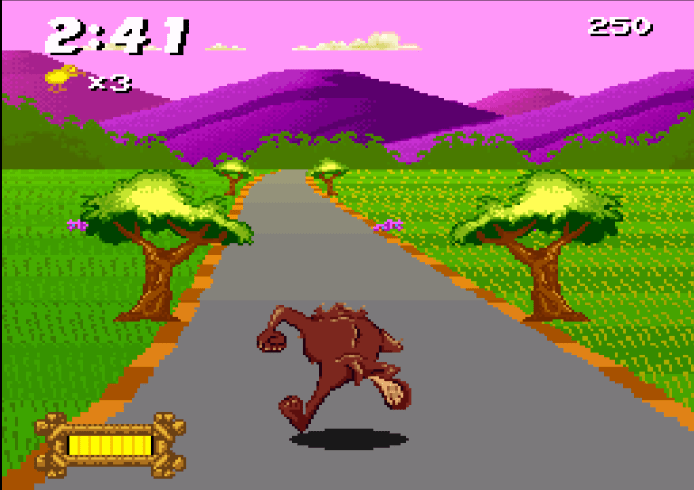 taz mod 7-Qu’est-ce que le Mode 7 de la Super Nintendo ?-Rabbits Games Mode 7 de la Super Nintendo, Super Nintendo, les jeux célèbres, rendu graphique, effets visuels,