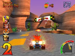 Crash Team Racing ps1 playstation 001-Crash Team Racing (CTR) sur Playstation-Rabbits Games Crash Team Racing (CTR) sur Playstation-PlayStation (PS1)-Actualité