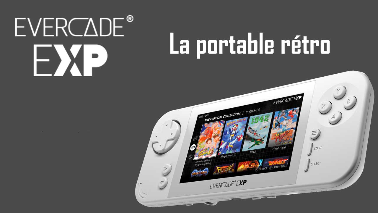 console portable rétro, expérience de jeu, jeux classiques, console portable, technologie moderne,