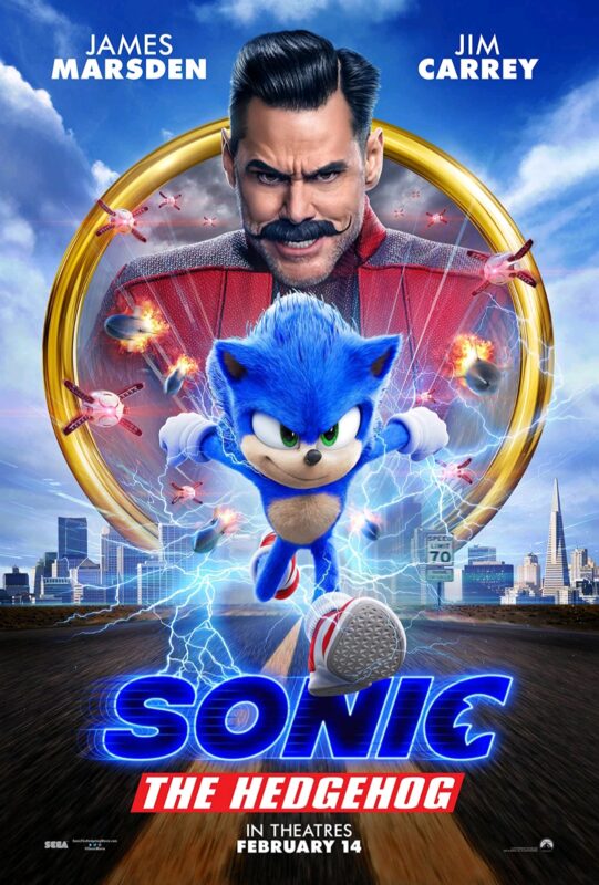 Film Sonic the Hedgehog-Les 10 meilleures adaptations de jeux rétro en films-Rabbits Games adaptations, jeux rétro, films, succès, échecs, Sonic the Hedgehog, film,