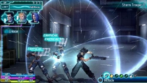 Final Fantasy VII Crisis Core psp-PlayStation Portable: La Console Portable de Sony-Rabbits Games PlayStation Portable: La Console Portable de Sony-PlayStation-Console