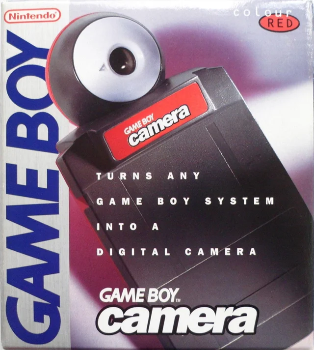 Game Boy Camera-Les accessoires rétro les plus insolites et rares-Rabbits Games accessoires rétro, rares, insolites, collection, histoire du jeu vidéo