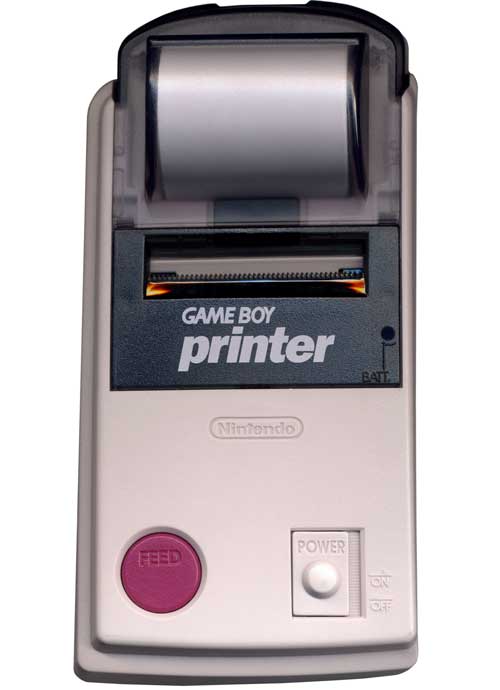Game Boy Printer-Les accessoires rétro les plus insolites et rares-Rabbits Games accessoires rétro, rares, insolites, collection, histoire du jeu vidéo