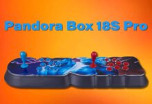 La console de jeux vidéo rétro ultime Pandora Box 18S Pro 2 console de jeux vidéo, Pandora Box 18S Pro, Console de jeux classiques, Jeux vidéo rétro, Expérience de jeu améliorée,