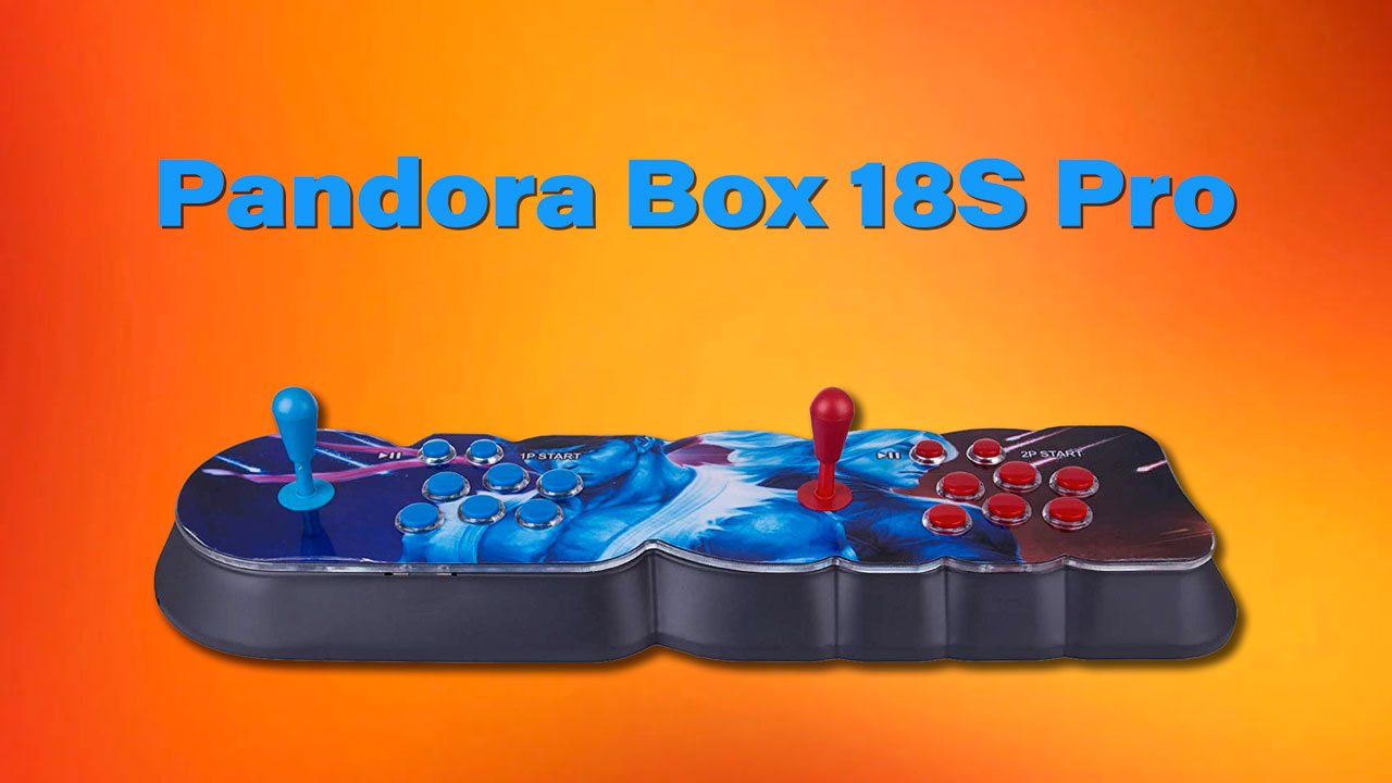 La console de jeux vidéo rétro ultime Pandora Box 18S Pro 1 console de jeux vidéo, Pandora Box 18S Pro, Console de jeux classiques, Jeux vidéo rétro, Expérience de jeu améliorée,