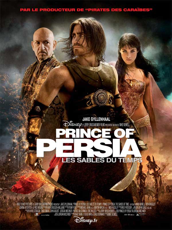 Prince of Persia Les Sables du Temps-Les 10 meilleures adaptations de jeux rétro en films-Rabbits Games adaptations, jeux rétro, films, succès, échecs, Prince of Persia : Les Sables du Temps, film