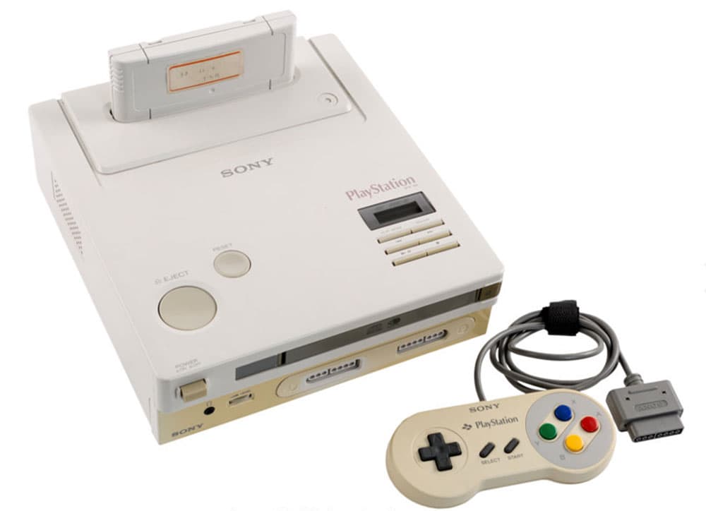 Prototype de la Nintendo PlayStation-Les accessoires rétro les plus insolites et rares-Rabbits Games accessoires rétro, rares, insolites, collection, histoire du jeu vidéo, Nintendo PlayStation,