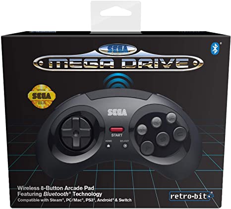 Retro Bit SEGA MD-Les accessoires de rétrogaming indispensables en 2023-Rabbits Games Accessoires de rétrogaming, jeu de rétrogaming, meilleurs accessoires, amateurs de rétrogaming, manettes,