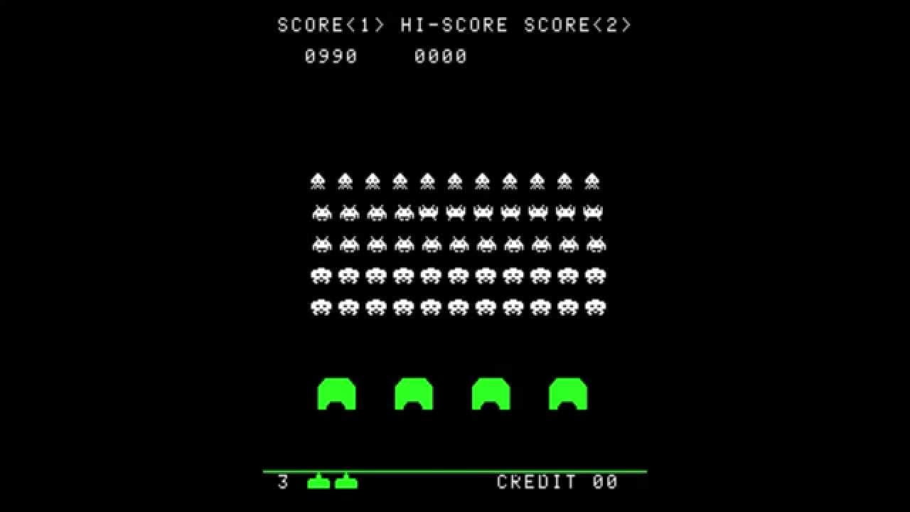 Space Invaders 1978 Taito-Les Meilleurs Jeux Rétro: Un Voyage Dans le Temps du Gaming-Rabbits Games Jeux rétro, meilleurs jeux rétro, gaming nostalgique, histoire du gaming, consoles,