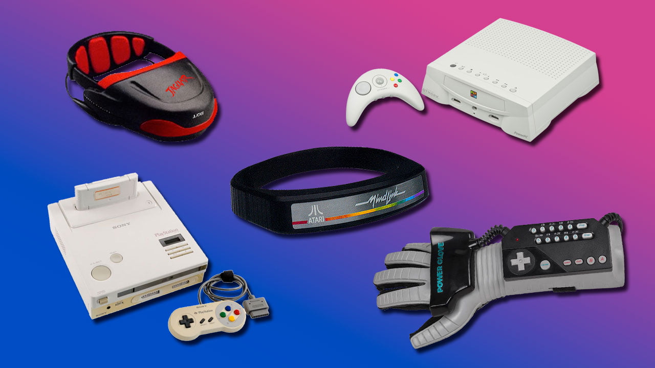accessoires rétro, rares, insolites, collection, histoire du jeu vidéo