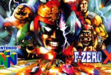 F-Zero X sur Nintendo 64 2 F-Zero X sur Nintendo 64, jeu de course futuriste, graphismes, gameplay rapide, Nintendo 64,