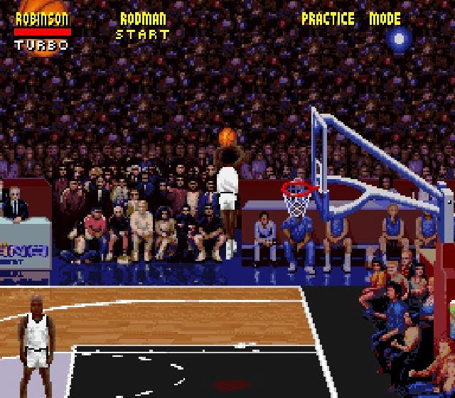 nba jam-Organiser une soirée de rétrogaming entre amis : on joue à quoi ?-Rabbits Games Organiser une soirée de rétrogaming entre amis, histoire du jeu vidéo, sélection de jeux rétro, les meilleurs jeux rétro, partager des souvenirs,