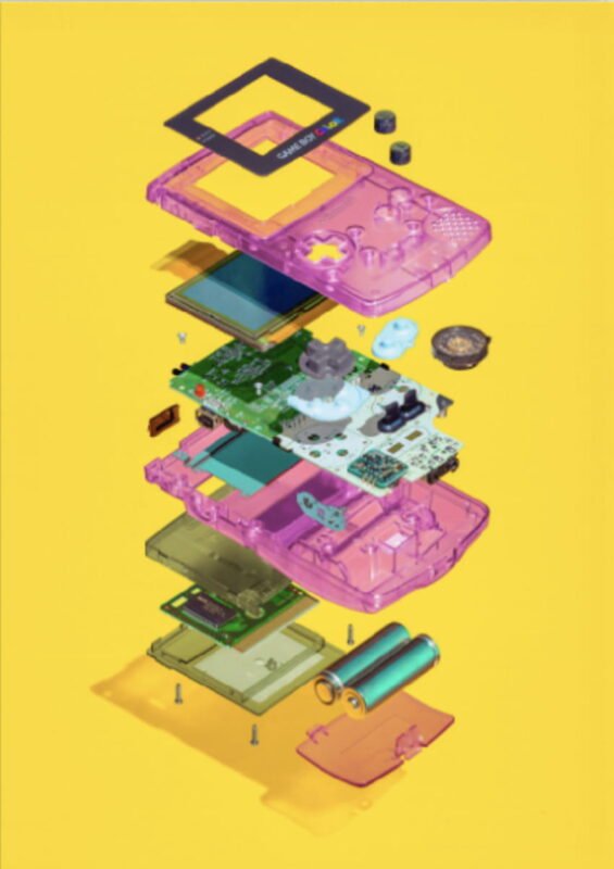 nintendo gameboy color game boy color-Game Boy Color : L'histoire et l'évolution-Rabbits Games Game Boy Color, Nintendo, jeux célèbres, version améliorée de la Game Boy originale, rétrogaming,