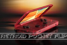 Retroid Pocket Flip : console de jeu portable rétro 2 console de jeu portable, jeu rétro, Emulez différents jeux rétro, expérience de jeu, Retroid Pocket Flip console de jeu portable,