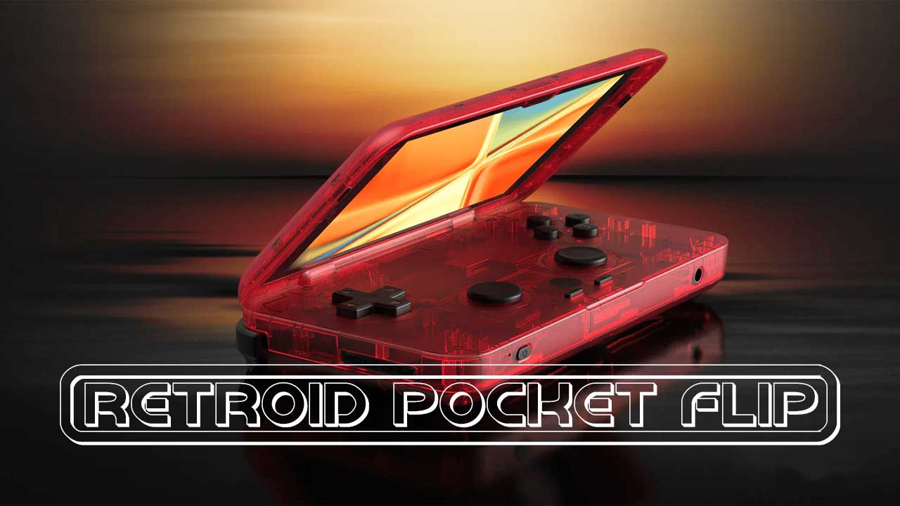 Retroid Pocket Flip : console de jeu portable rétro 1 console de jeu portable, jeu rétro, Emulez différents jeux rétro, expérience de jeu, Retroid Pocket Flip console de jeu portable,