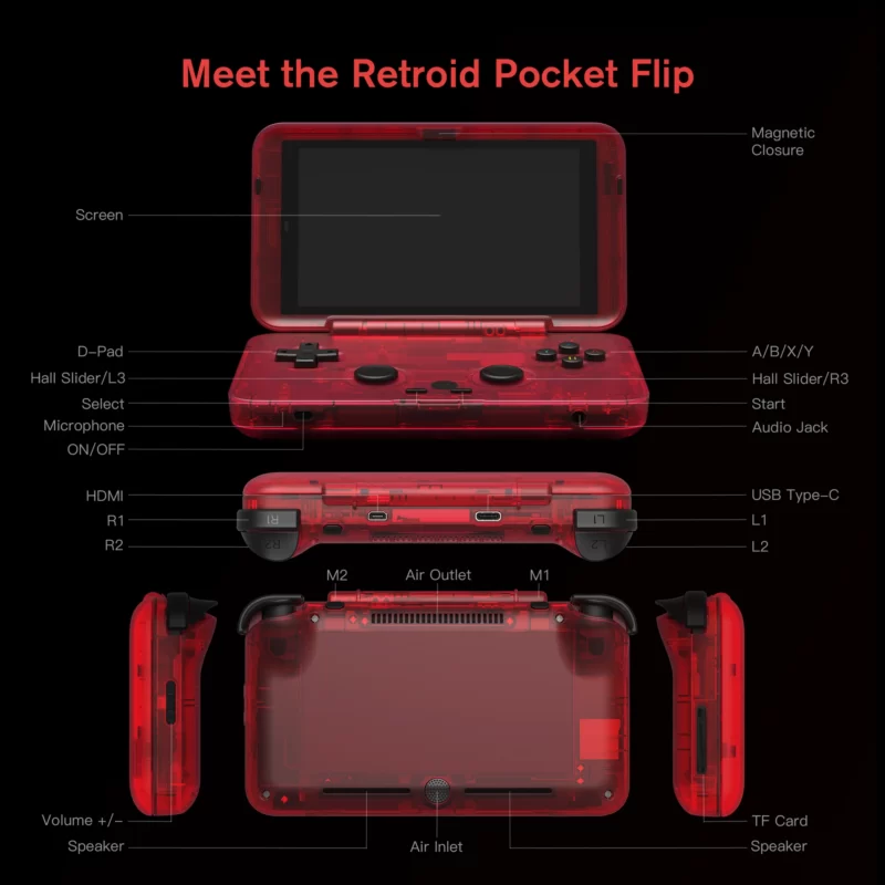retroid pocket flip 005-Retroid Pocket Flip : console de jeu portable rétro-Rabbits Games rétrogaming