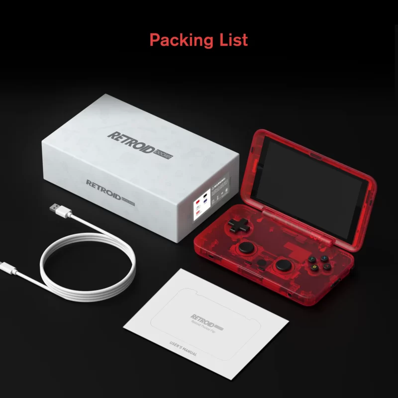 retroid pocket flip 007-Retroid Pocket Flip : console de jeu portable rétro-Rabbits Games console de jeu portable, jeu rétro, Emulez différents jeux rétro, expérience de jeu, Retroid Pocket Flip console de jeu portable,