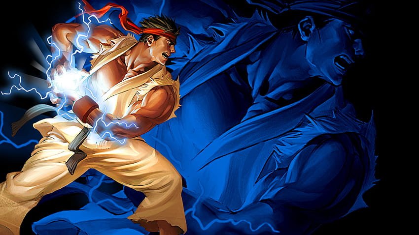 ryu hadouken street fighter 2 street fighter v fighting games-Street Fighter, la série de jeux mythique-Rabbits Games jeux de combat, Street Fighter, personnages, Capcom, mythique,