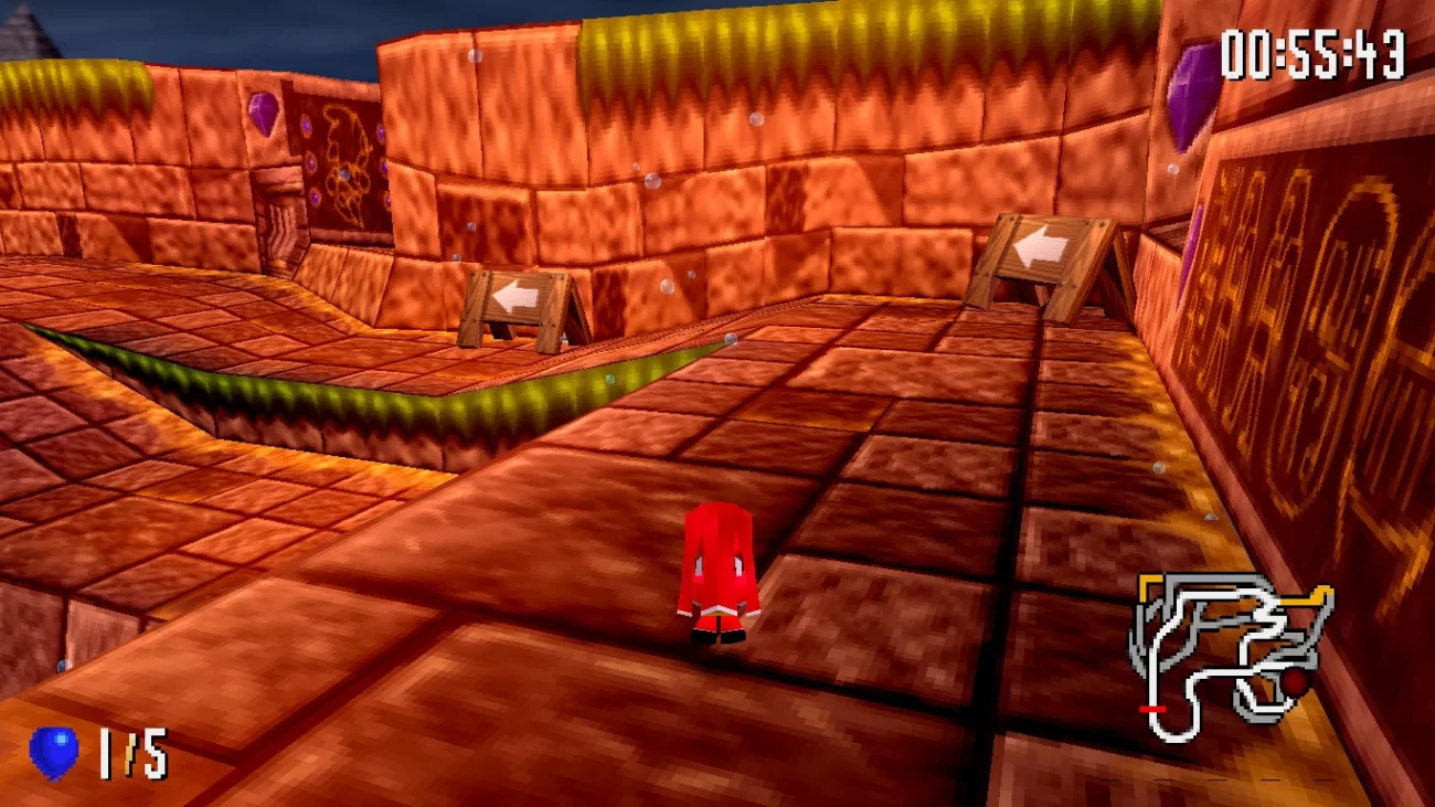 sega sonic r 002-Sonic R sur Sega Saturn-Rabbits Games Sonic R sur Sega Saturn-Saturn-Actualité