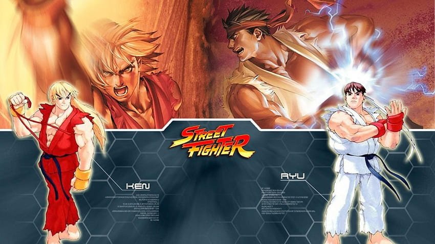 street fighter street fighter ken-Street Fighter, la série de jeux mythique-Rabbits Games jeux de combat, Street Fighter, personnages, Capcom, mythique,
