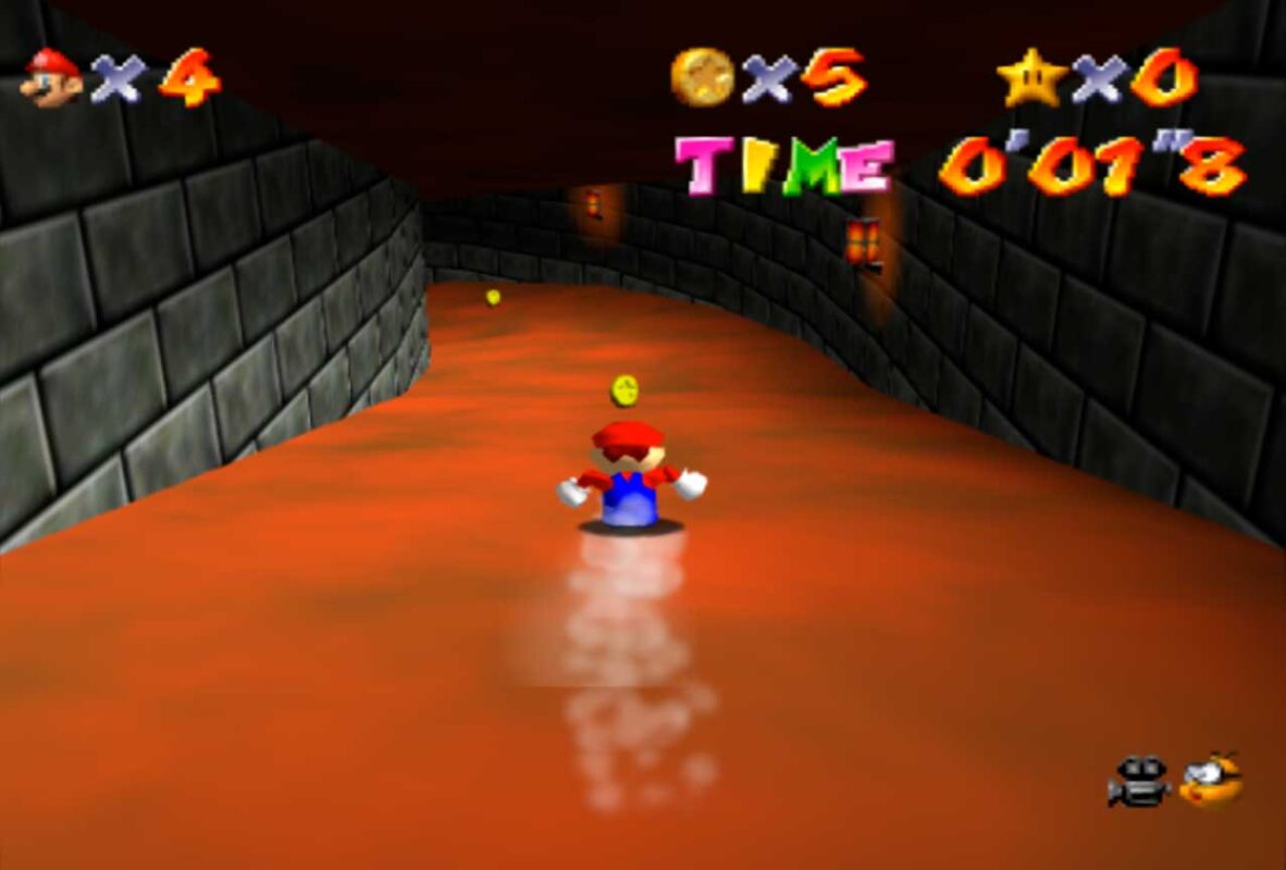 super mario 64 nintendo 64 002-Super Mario 64 : la légende du jeu vidéo-Rabbits Games Super Mario 64 sur Nintendo 64