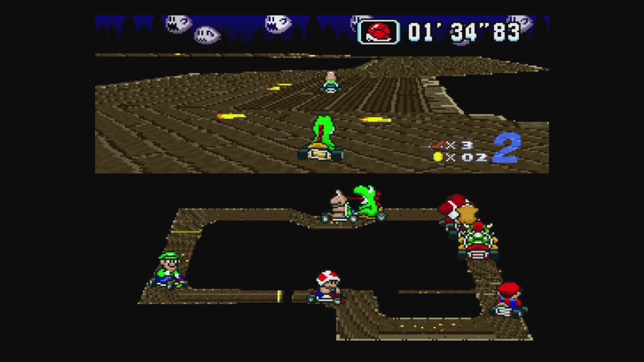 super mario kart super nintendo snes 001-Super Mario Kart SNES : le jeu de course qui a marqué une génération-Rabbits Games Super Mario Kart SNES : le jeu de course qui a marqué une génération-Super Nintendo-Nintendo