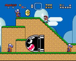super mario world-Organiser une soirée de rétrogaming entre amis : on joue à quoi ?-Rabbits Games Organiser une soirée de rétrogaming entre amis, histoire du jeu vidéo, sélection de jeux rétro, les meilleurs jeux rétro, partager des souvenirs,