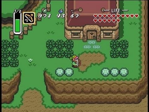 the legend of zelda a link to the past 002-The Legend of Zelda - A Link to the Past sur la Super Nintendo-Rabbits Games The Legend of Zelda: A Link to the Past