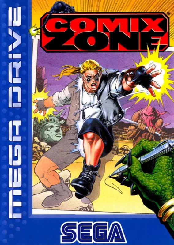 Comix Zone sega mega drive-10 astuces secrètes pour votre Sega Mega Drive-Rabbits Games Comix Zone, Sega, Mega Drive, Rabbits Games, astuces, codes, console, jeux préférés,