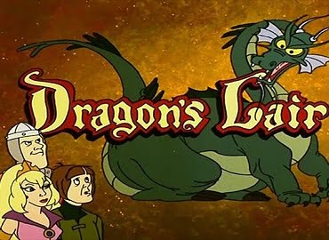Dragons Lair TV series-Les 10 meilleures adaptations de jeux rétro en séries-Rabbits Games adaptations, jeux rétro, séries, nostalgie, succès, retrogaming, rabbits games,
