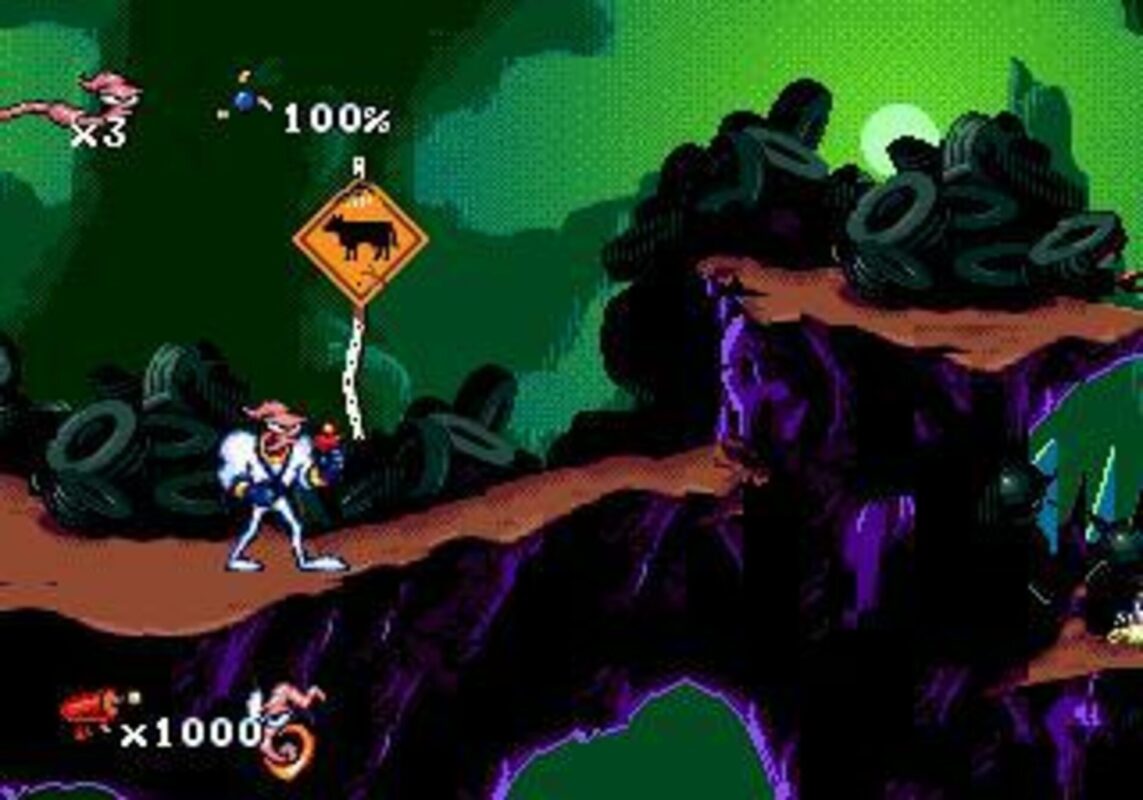 Earthworm Jim mega drive-10 astuces secrètes pour votre Sega Mega Drive-Rabbits Games Sega Mega Drive, astuces, codes, jeux vidéo, Earthworm Jim, rabbits games, retrogaming
