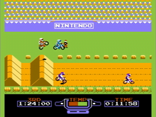 Excitebike NES-Top 10 des jeux de sport sur consoles rétro-Rabbits Games Excitebike, rétrogaming Amiens, Rétrogaming Beauvais, Rétrogaming Froissy, jeux vidéo