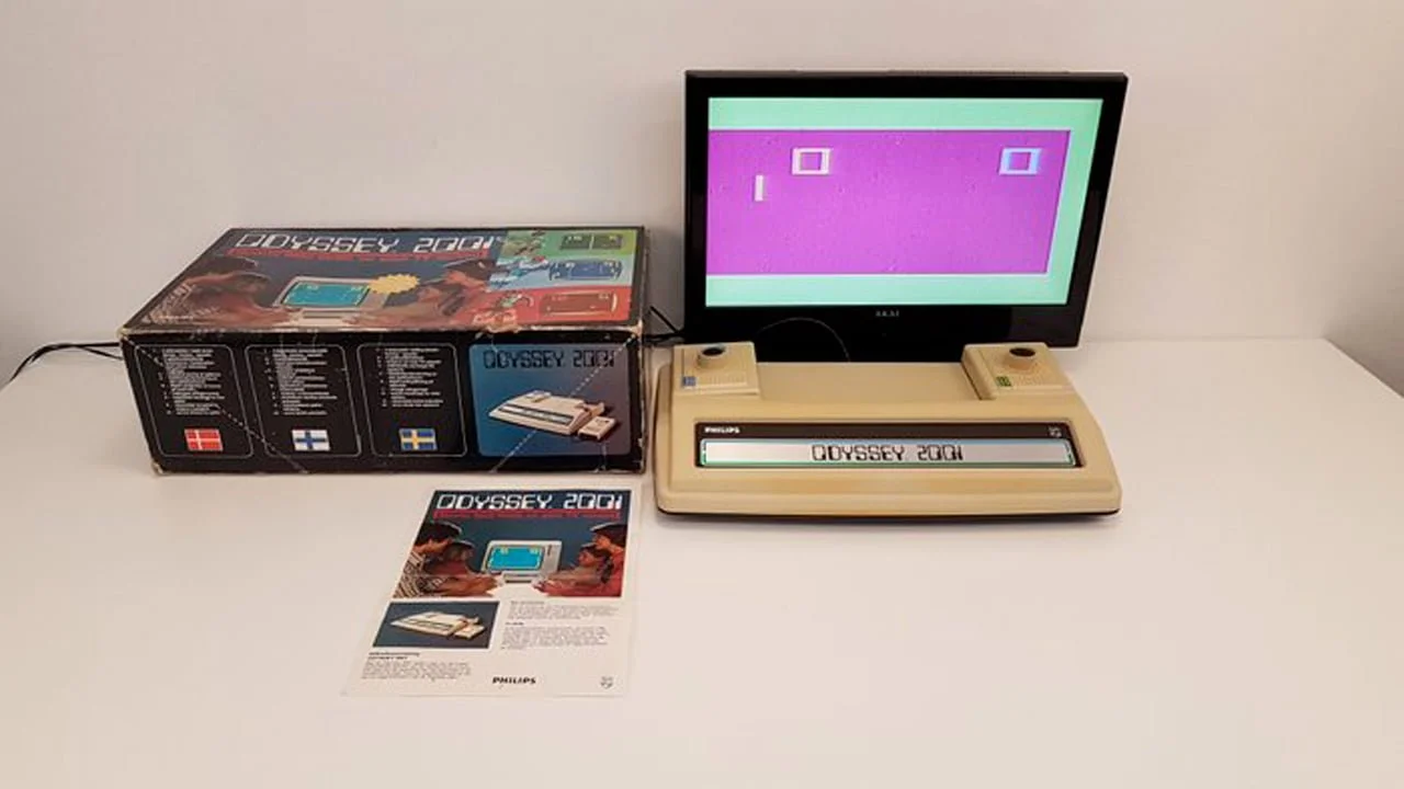Console Odyssey 2100, jeux vidéo, rétrogaming, histoire du jeu vidéo, Philips