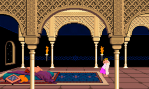 Prince of Persia 1 MS DOS Level 13-Les meilleures anecdotes de développeurs de jeux rétro-Rabbits Games Prince of Persia, jeux rétro, anecdotes, développeurs, âge d'or, innovation,