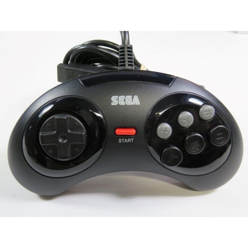 controller manette megadrive 6 boutons-10 astuces secrètes pour votre Sega Mega Drive-Rabbits Games Manette,