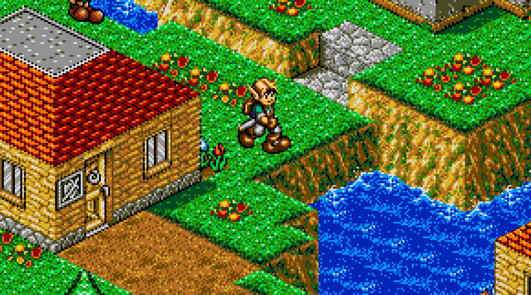 LandStalker: Un voyage dans la nostalgie des jeux vidéo - Rabbits Games LandStalker, jeu vidéo, Sega Genesis, aventure, Climax Entertainment