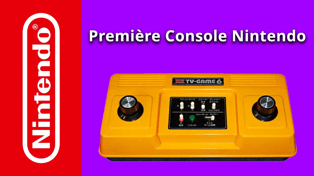 Color TV-Game 6: Un jalon dans l'histoire du rétrogaming 1 Color TV-Game 6, rétrogaming, console, Nintendo, jeux vidéo, Tennis (Pong), Hockey sur glace, Volleyball, histoire du jeu vidéo