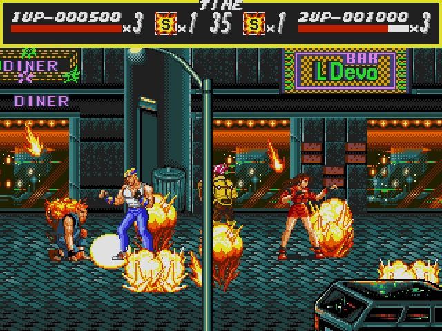 La Sega Mega Drive: Le test complet Streets of Rage, Sega