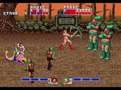 L'Histoire mystique de la Hache d'or (Golden Axe) rétrogaming