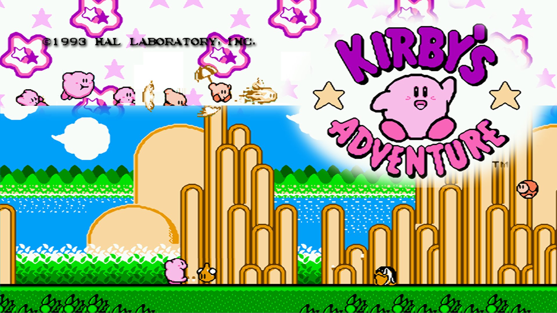 Kirby's Adventure: Plongée Rétro dans un Classique de la NES 1 Kirby's Adventure, NES, rétro-gaming, plate-forme, Nintendo