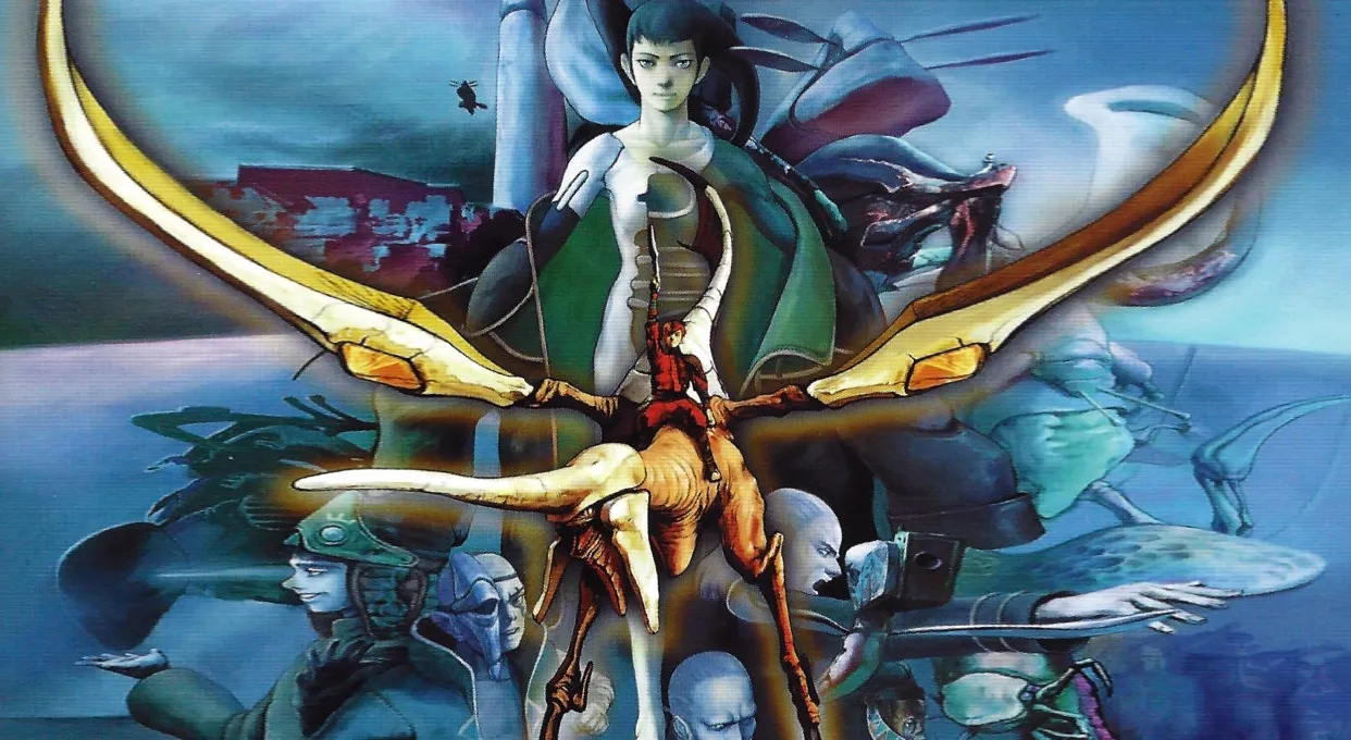 Panzer Dragoon Saga: Épopée Ailée Magique! Panzer Dragoon Saga, Sega Saturn, RPG, jeu vidéo, dragons