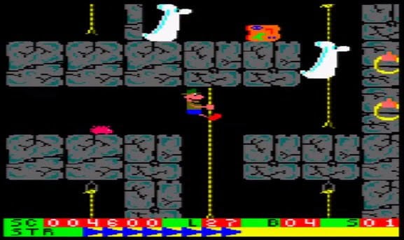 Amstrad CPC 464, 664 et 6128: Rétro-informatique Roland on the Ropes, ordinateurs